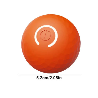 Automatic Moving Dog Toy Ball Smart USB Jumping Rotating Interactive Dog Chew Toy Ball for Puppy Ball Toys